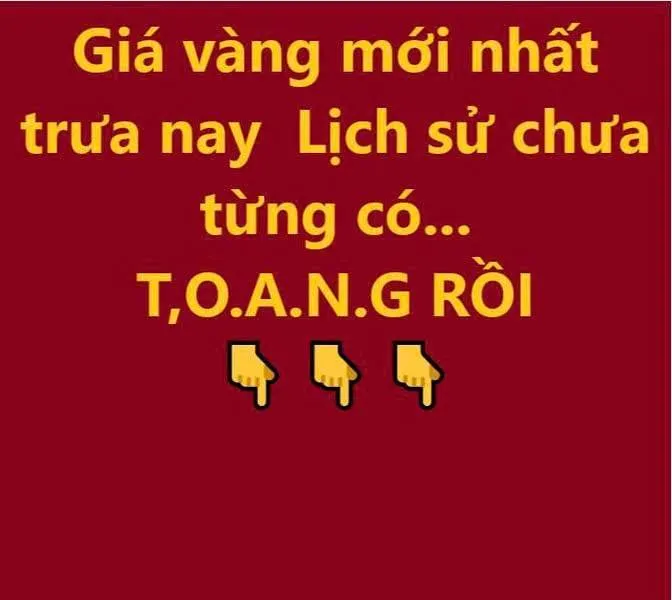 Giá vàng mới nhất chiều nay Lịch sử chưa từng có Giá vàng mới nhất chiều nay Lịch sử chưa từng có