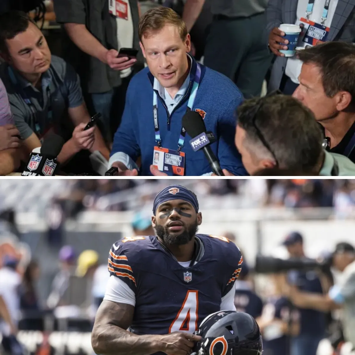 D’Andre Swift dealt fantasy football warning despite Chicago Bears draft decision