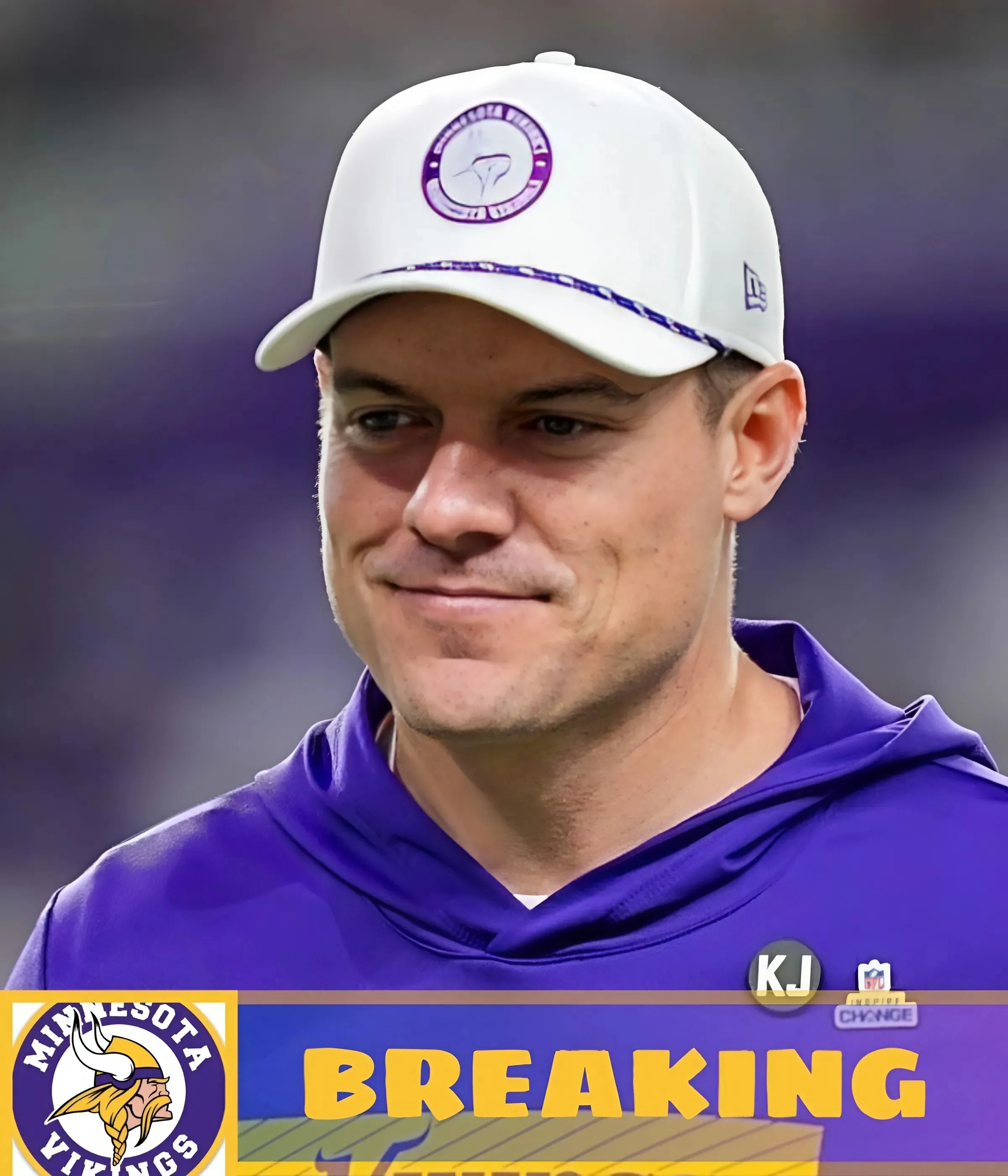 Kevin O'Connell deflects when asked if J.J. McCarthy is the Vikings starting quarterback with a brilliant response