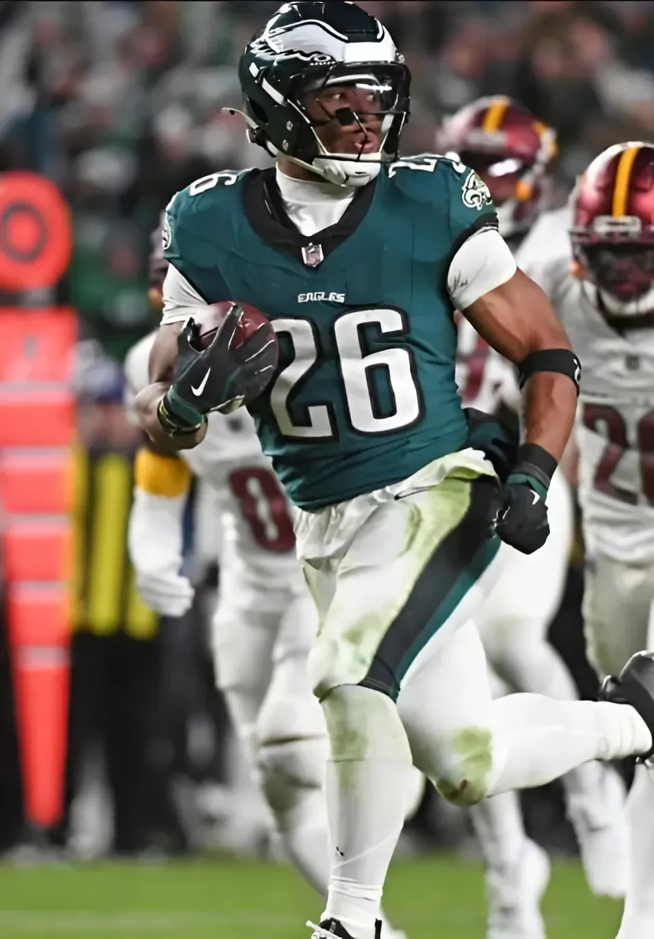 Philadelphia Eagles Saquon Barkley On Tush Push Ban Talk: 'Get Better At Stopping It'