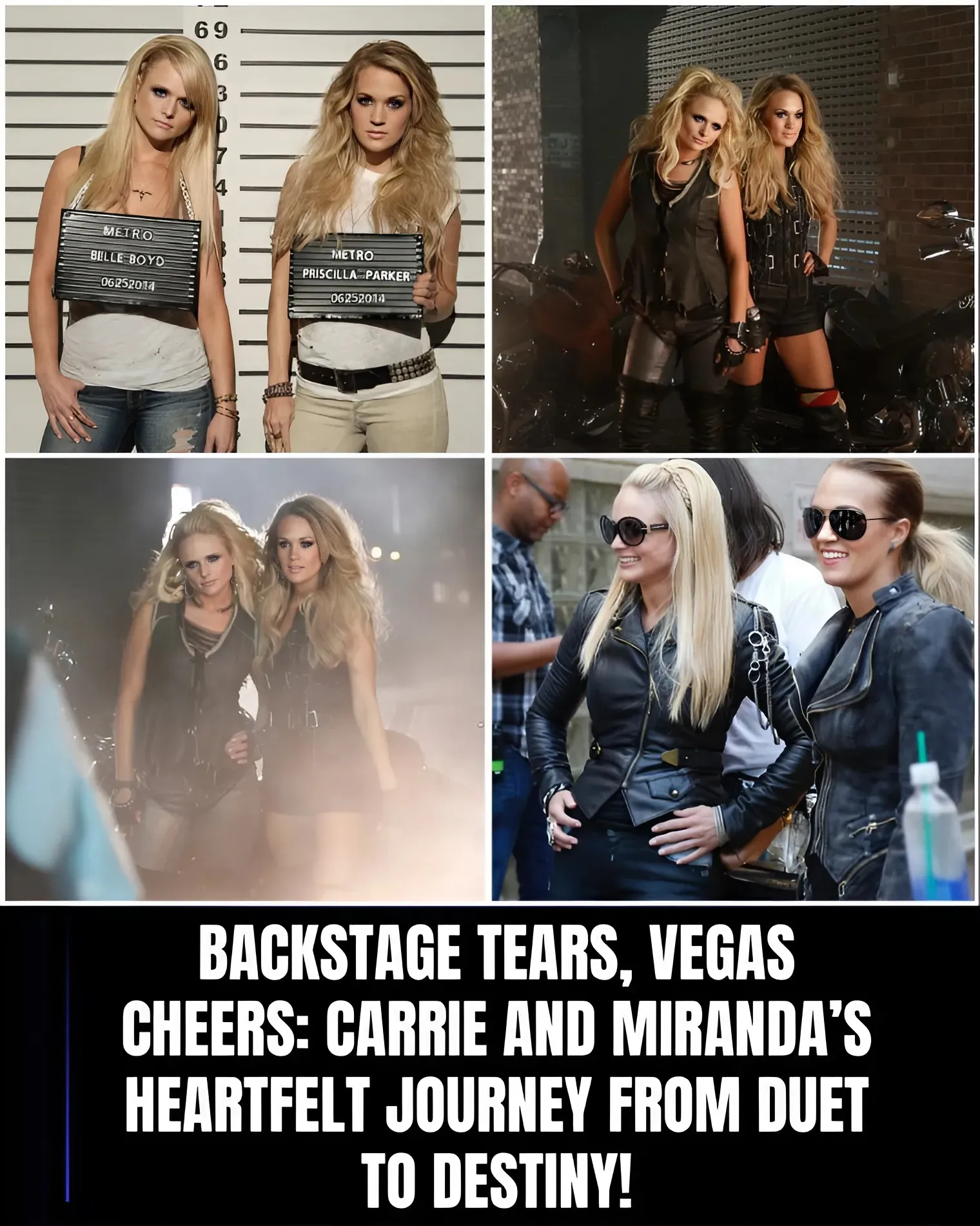Backstage Tears, Vegas Cheers: Carrie and Miranda’s Heartfelt Journey From Duet to Destiny!