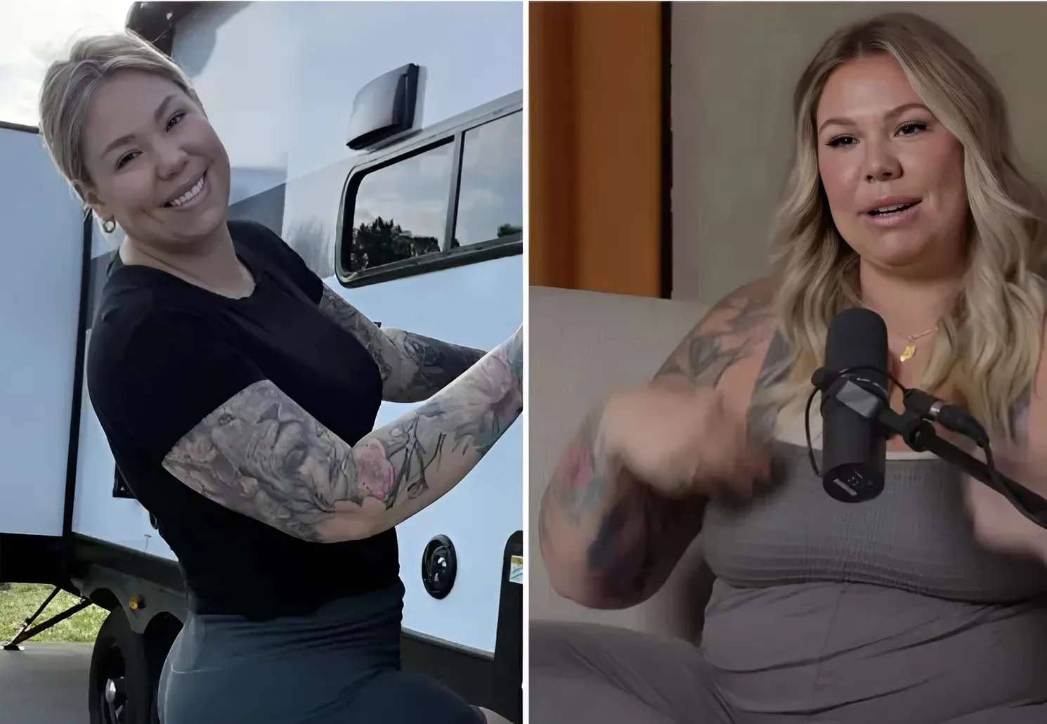 Teen Mom Kailyn Lowry reveals drastic weight loss in spandex short shorts as she gives fans a tour of her luxury RV Teen Mom Kailyn Lowry reveals drastic weight loss in spandex short shorts as she gives fans a tour of her luxury RV
