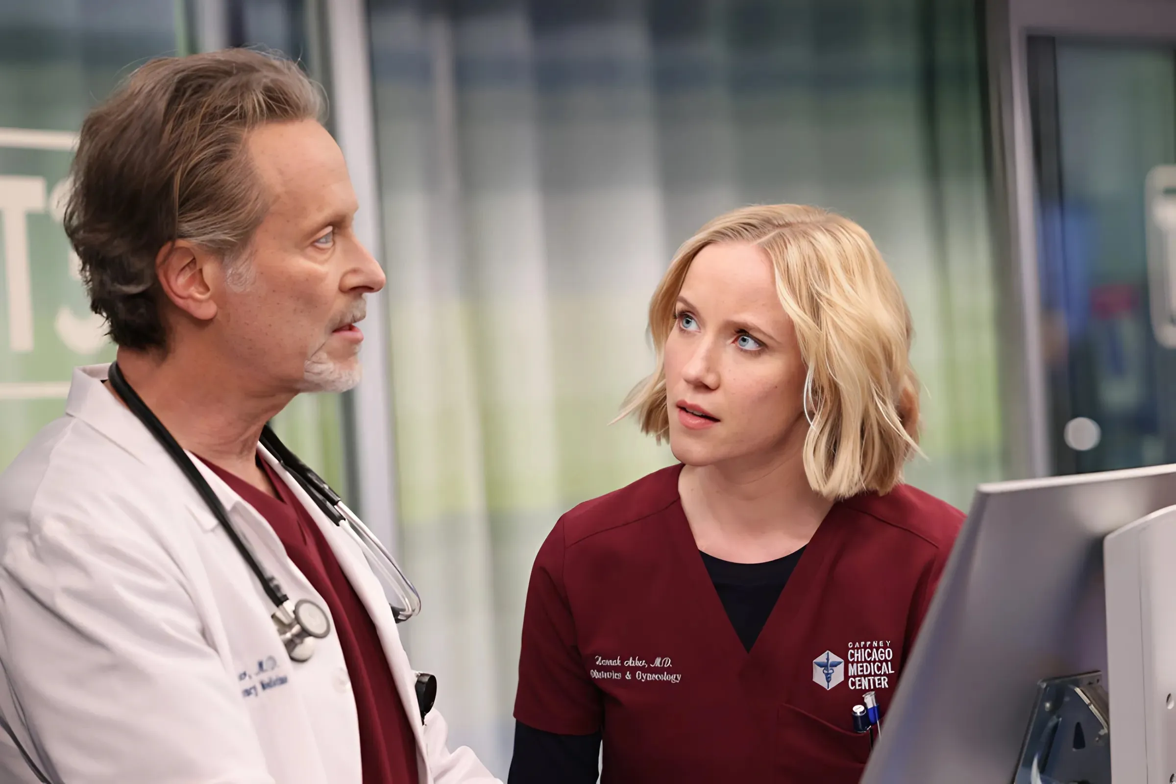 Asher won't be in Chicago Med season 10 episode 20, but she will be on Chicago Fire!
