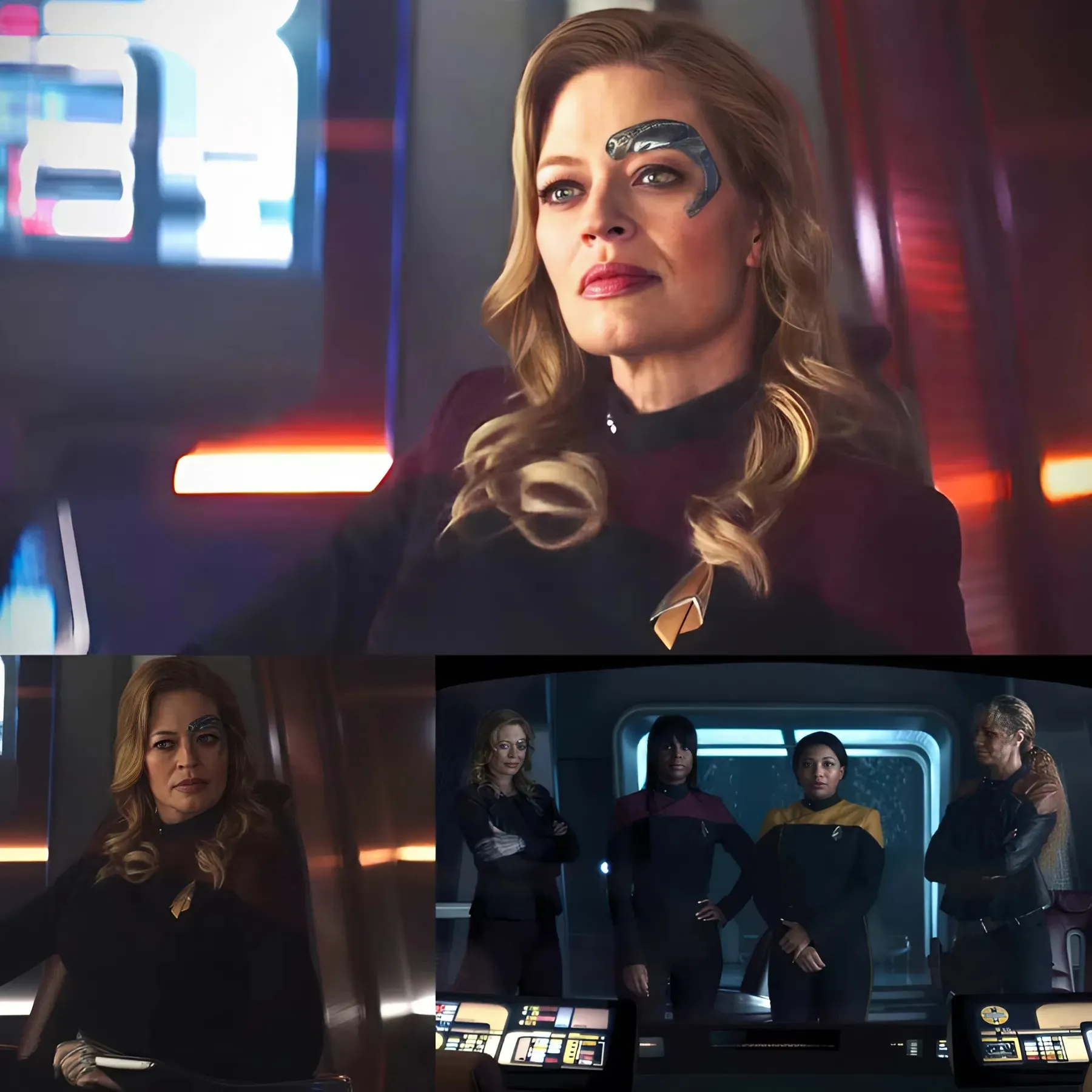 Jeri Ryan Says Captain Seven of Nine’s Mystery Star Trek Warp Command Idea Is “Evil Genius”