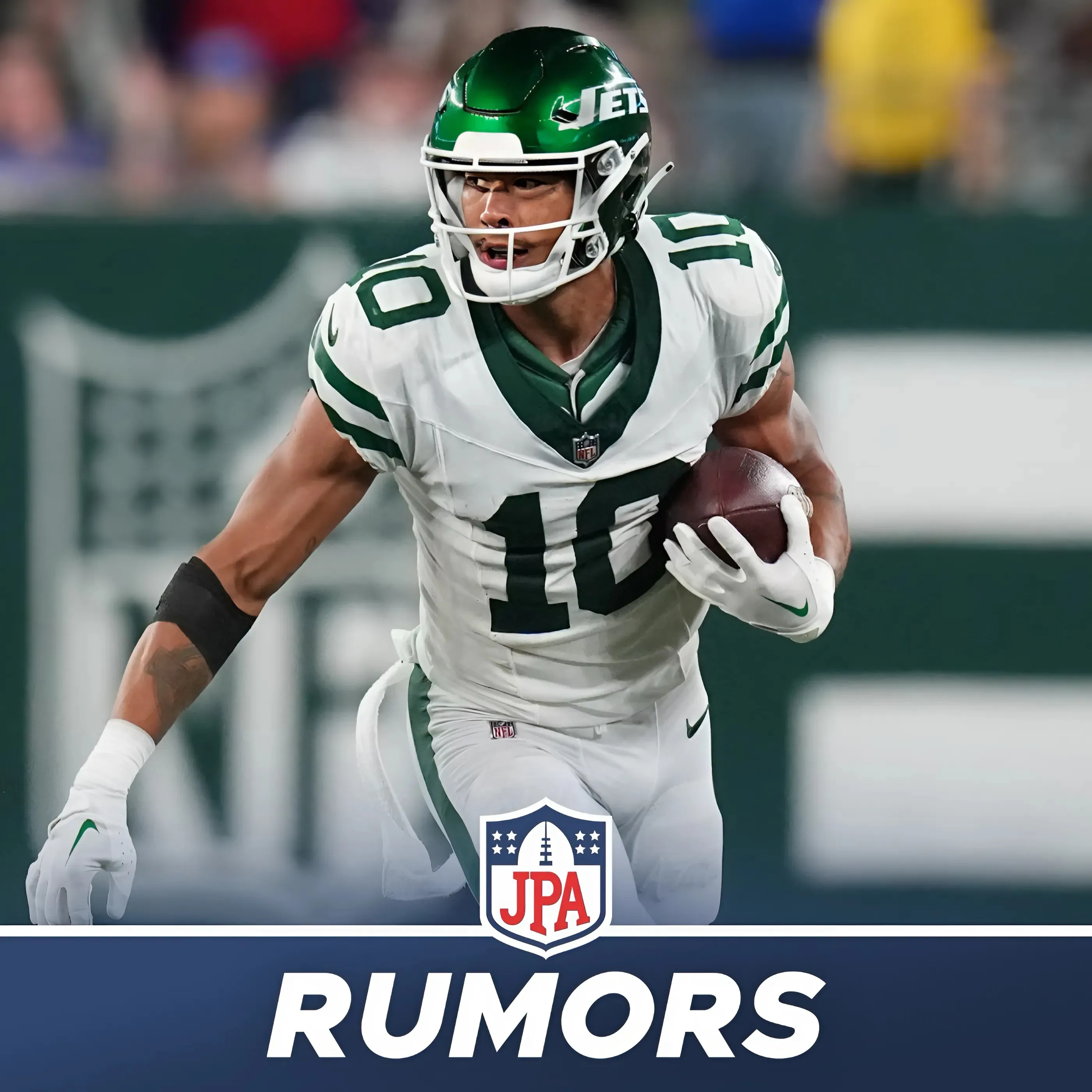 Jets’ Allen Lazard drops Wolf of Wall Street reaction to Steelers trade rumors