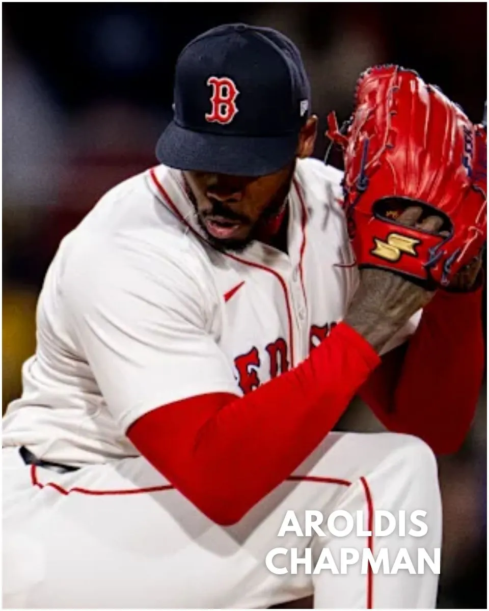 Aroldis Chapman Breaks His Own Record For Fastest Pitch in Boston Red Sox History