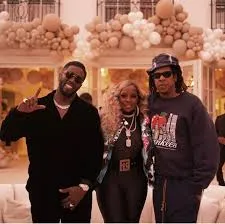 Jay Z invited his best friends Mary J. Blige and Diddy to tour the new Roc Nation headquarters