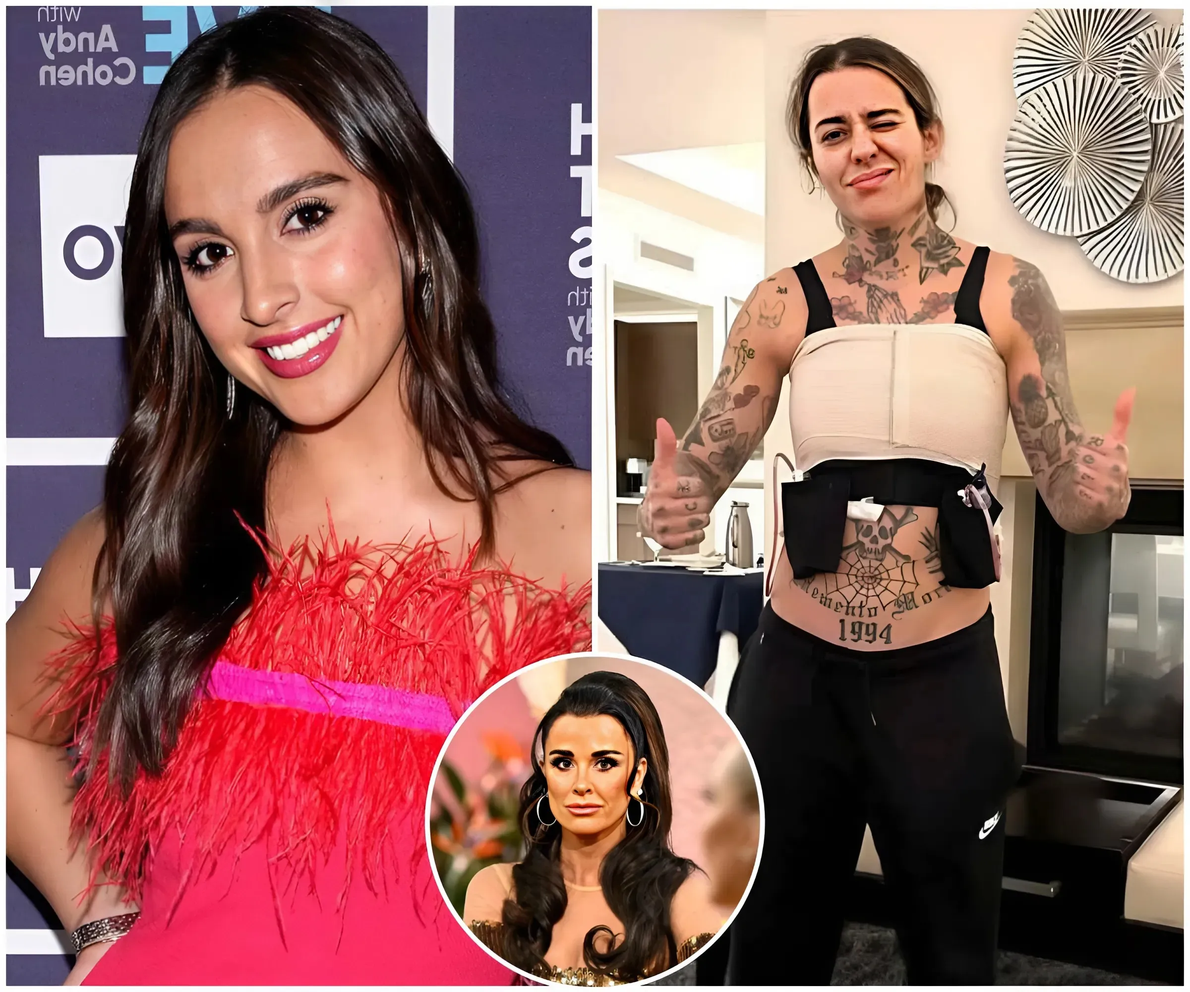 "Heavy Drama: Kyle Richards Spent $85,000 On Morgan Wade For Breast Augmentation And Nose Job, Shocking Dating Text Messages And Bills Make Mauricio Angry!"- suong