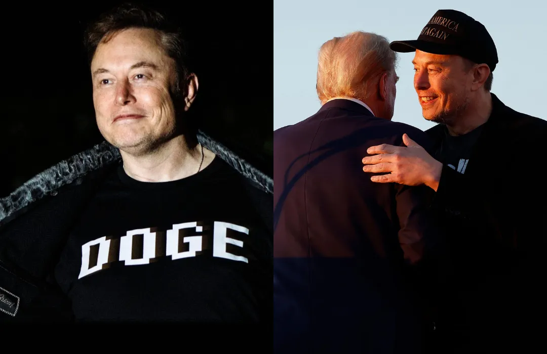 Trump Mocks Elon Musk: "Musk Once Hated Me, Now He Has to Kneel and Kiss My A**"