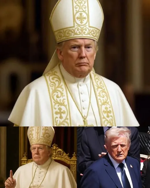 Trump Posts AI Image of Himself as Pope — Just Days After Pope Francis’s Funeral, Sparking Global Outrage