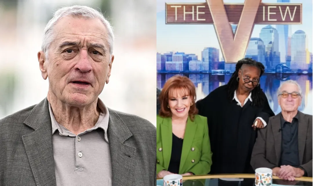 Robert De Niro's statement stunned the studio with 8 sh0cking words after 'The View' host bluntly called him 'Extremely Stupid' on TV!