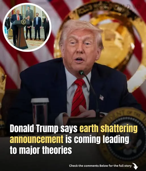 Donald Trump claims a “shocking announcement” is imminent, sparking intense speculation.
