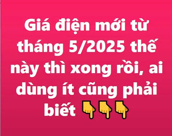 Gi á đi ệ n t ă n g 4,8%, lên 2.204 đ ồ ng/kWh từ ngày 10-5