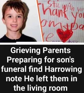 P2. Parents find note son left them before death from brain bacteria