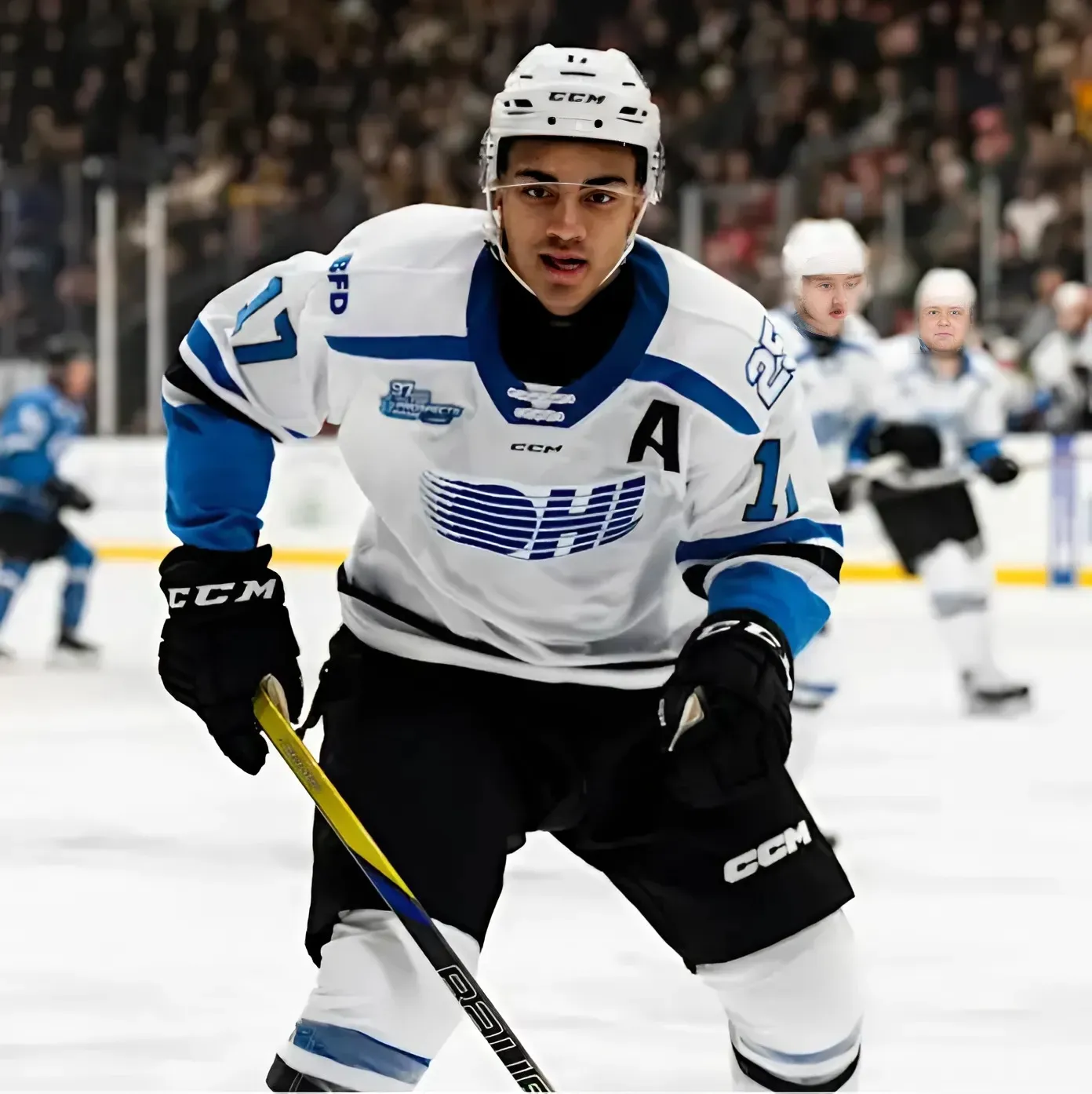 Malcom Spence is a prospect that be worth the Chicago Blackhawks trading up to draft Malcom Spence is a prospect that be worth the Chicago Blackhawks trading up to draft
