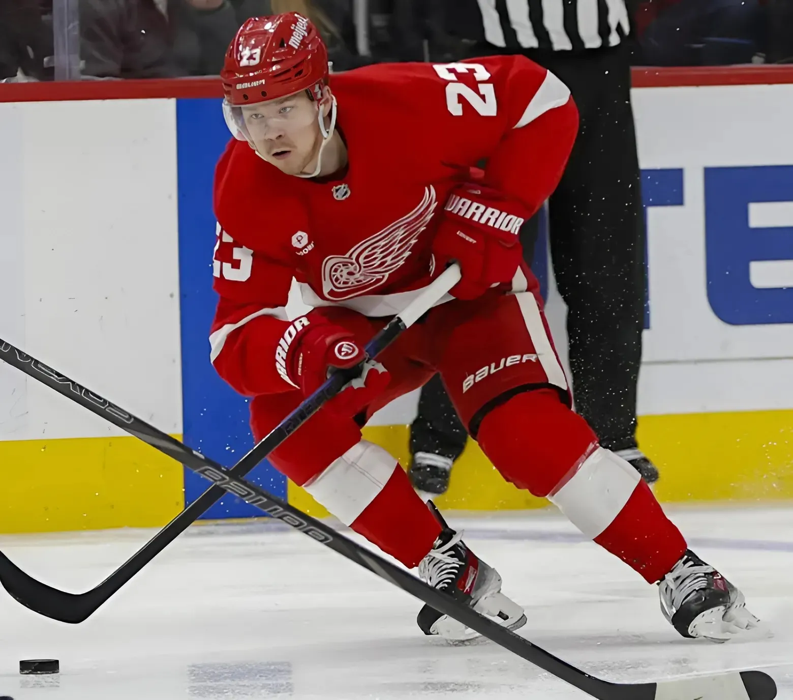 Red Wings didn’t get more goals from Lucas Raymond (and that’s okay)