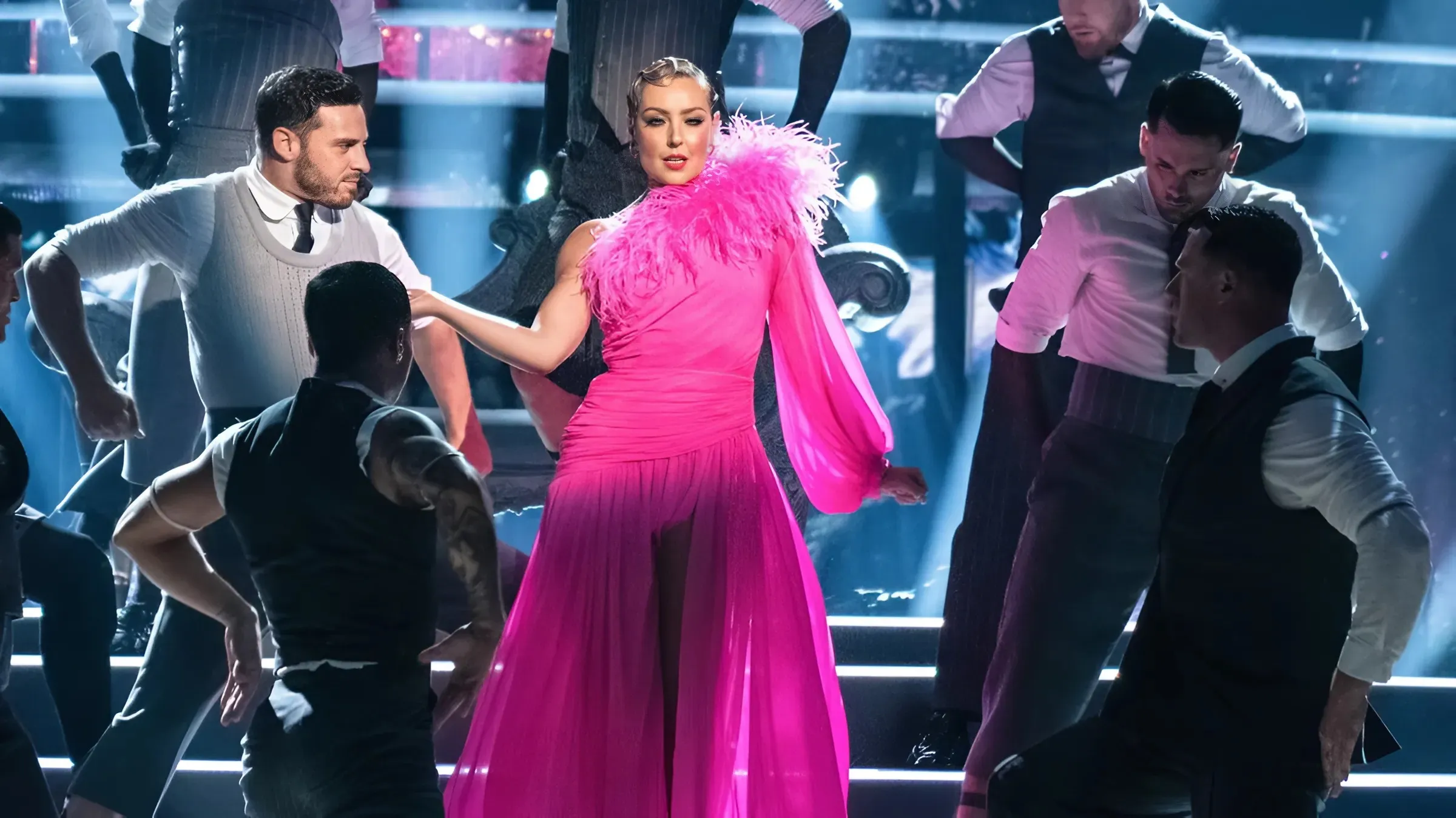 Amy Dowden makes Strictly Come Dancing return for special BBC VE Day performance
