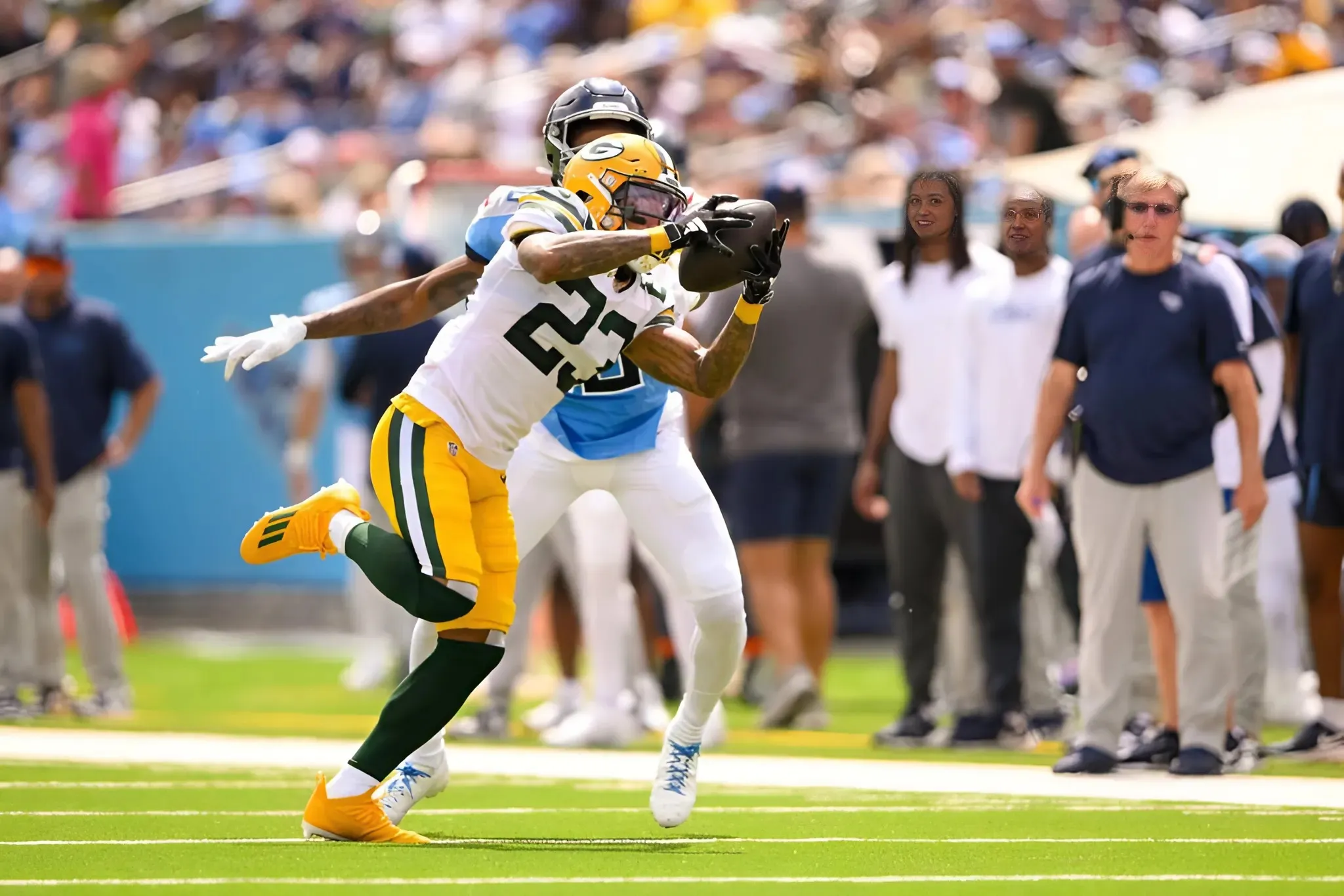 Packers in 'a good place' with veteran CB but his health is always concerning