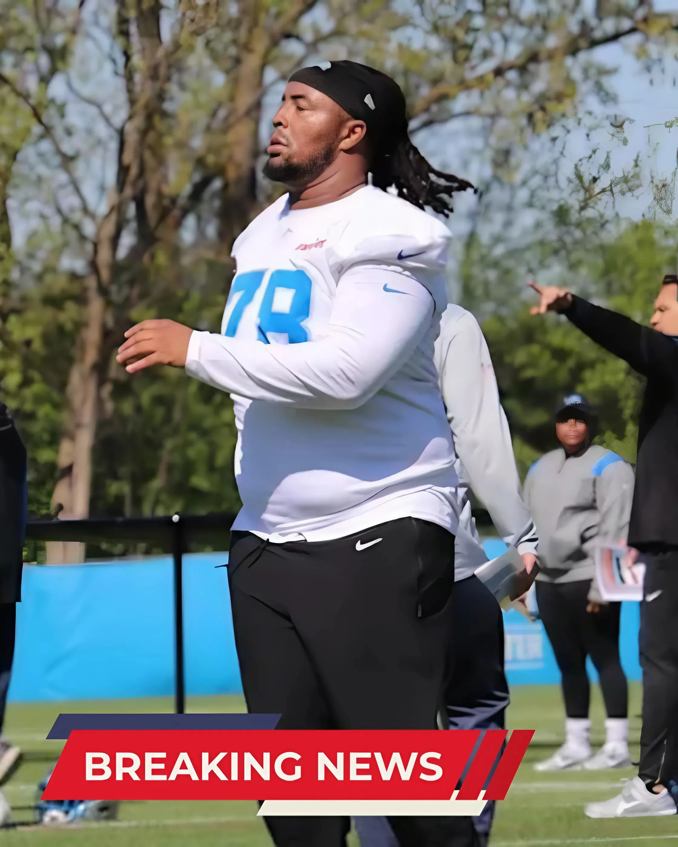 Detroit Lions Rookie Minicamp Observations: Tyleik Williams Limited