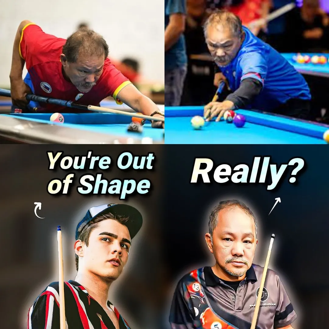 Shocking Showdown: Young American Pool Prodigy Dares to Challenge the Legendary Efren Reyes – Can the 68-Year-Old Magician Prove He’s Still the Greatest?