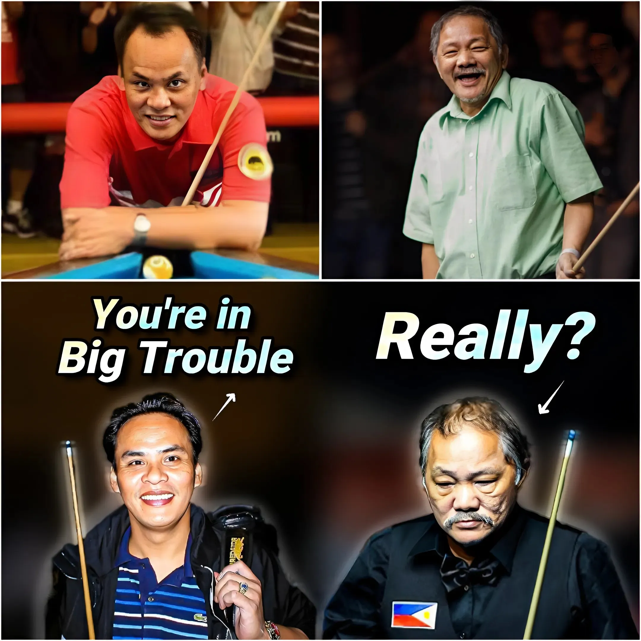 Efren Reyes Faces Francisco Bustamante In The Most Dramatic Final In Billiards History – When Magic Shots Stun The World!