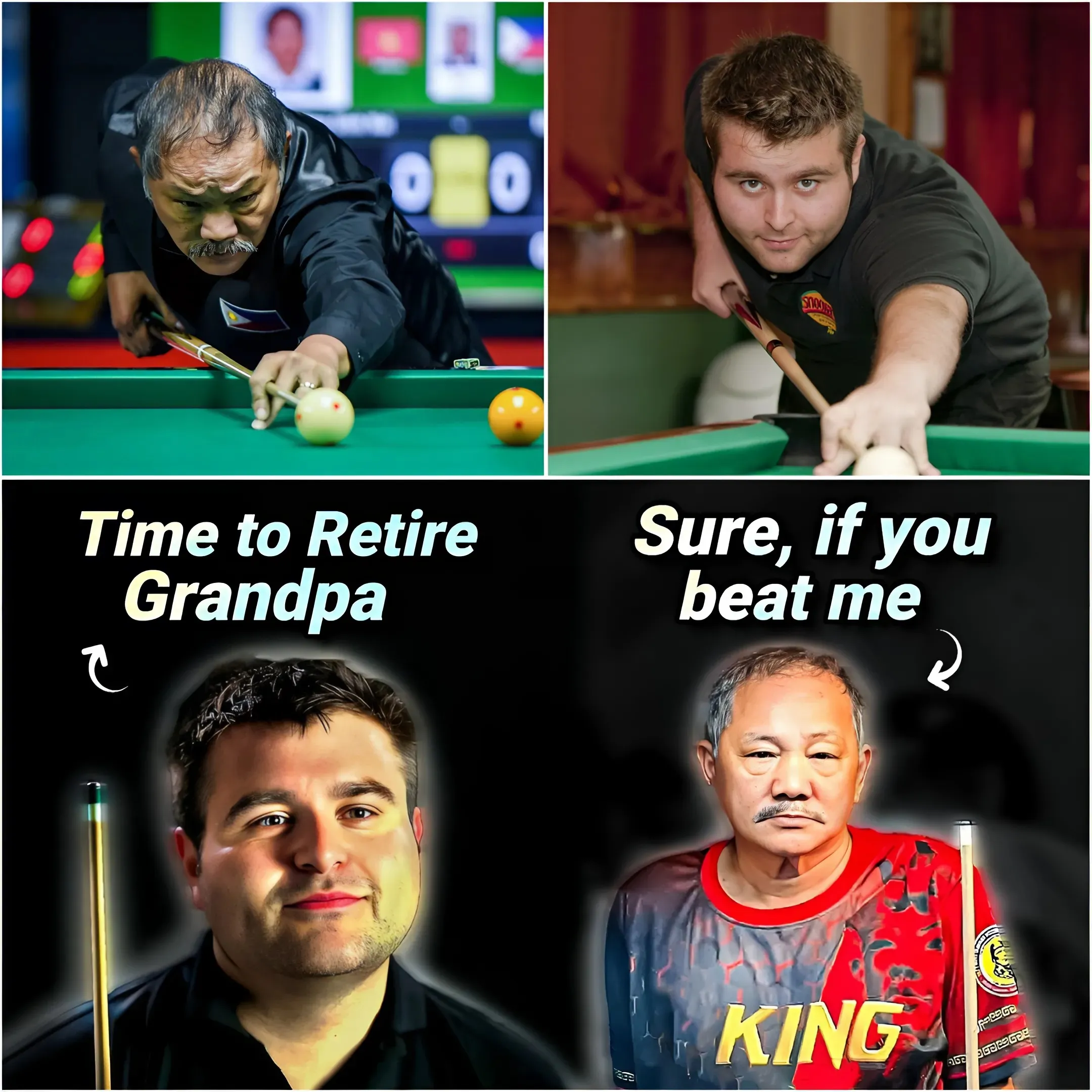 UNBELIEVABLE! 68-YEAR-OLD EFREN REYES DEFEATED FORMER MOSCONI CUP US STAR IN THOUSAND-DOLLAR MATCH!