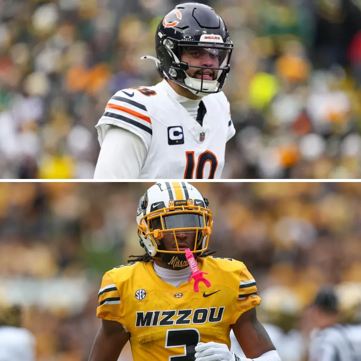 Bears rookie Luther Burden III drops hilarious take on number choice