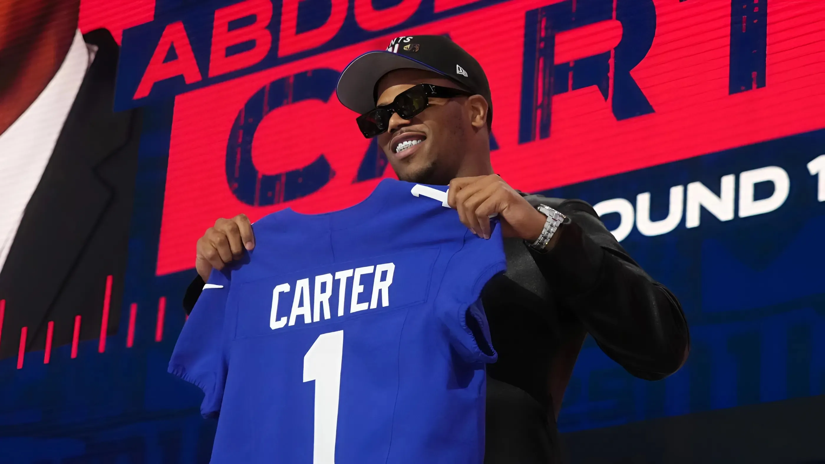 Abdul Carter didn’t get the number he wanted but found the right one