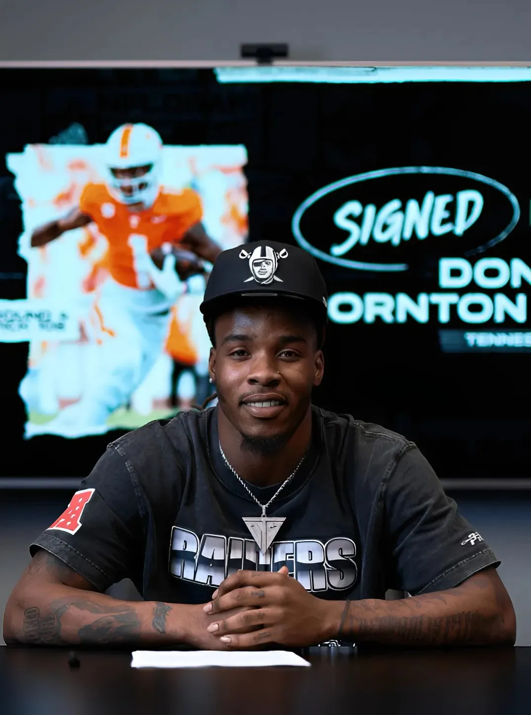 Raiders Sign Fourth-Round WR Dont’e Thornton Jr