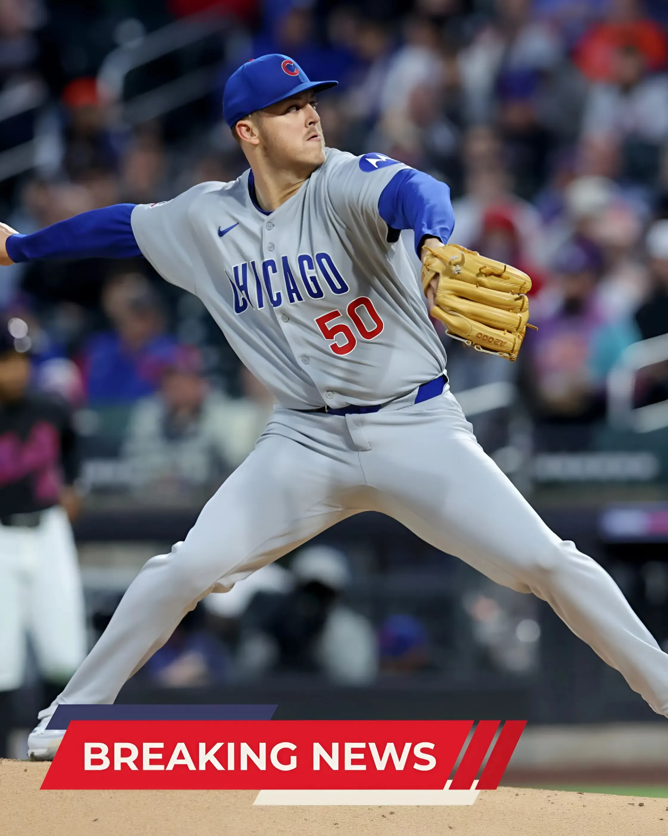 Cubs Drop First Game in New York Behind Taillon's Rough Night