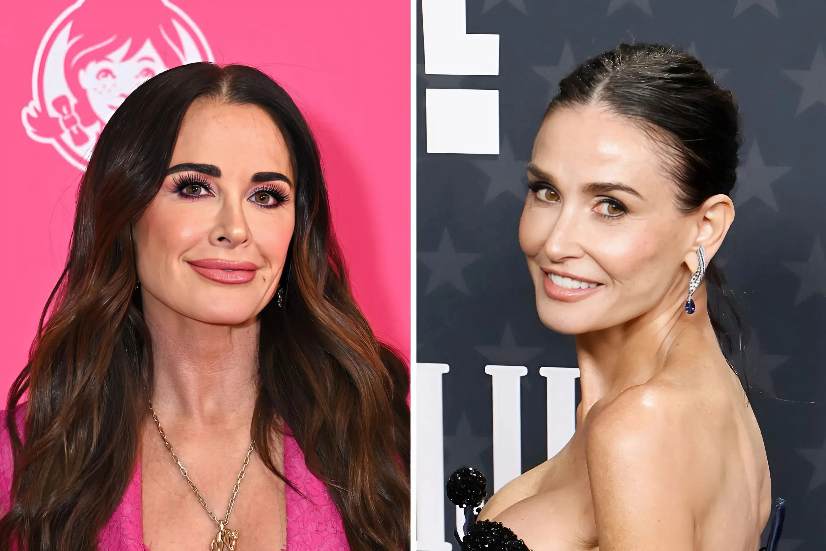 Kyle Richards and Demi Moore Could Be Twins in This Photo: "Stunt Double"