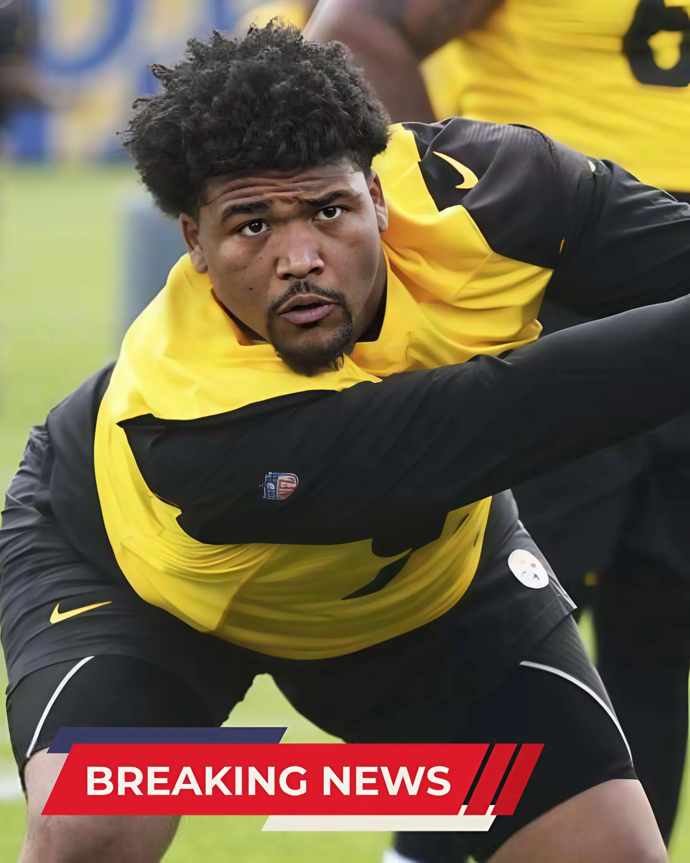 Steelers top pick Harmon balancing joy with grief