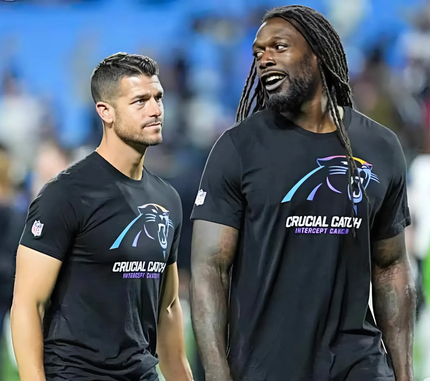 Dave Canales explains why the Panthers released their best pass rusher