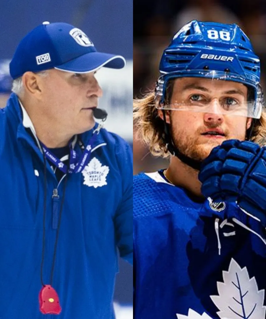 Maple Leafs' Craig Berube Raises Eyebrows With William Nylander Comments