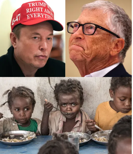 Bill Gates Accuses World’s Richest Man Elon Musk of 'Killing' Poor Children Every Day