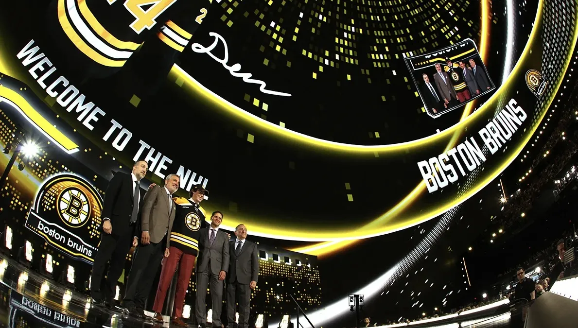 What should the Boston Bruins do with the 7th overall pick in the 2025 NHL Draft?