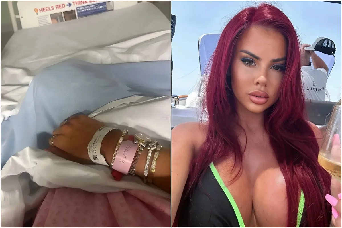 Love Island star Hannah Elizabeth reveals she’s still in hospital with mystery illness update after A&E d ngocc