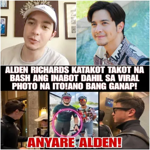 ALDEN RICHARDS WAS SO SCARED THAT HE WAS A BASH IN HIS LATEST PHOTO, BUT THIS IS THE PERFECT ONE!