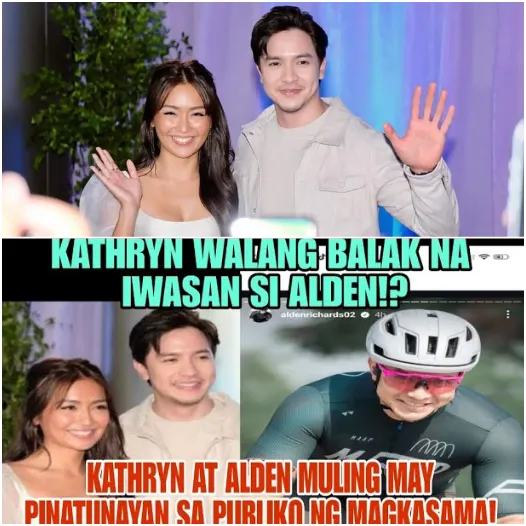 KATHRYN BERNARDO AND ALDEN RICHARD PROVE TO THE PUBLIC AGAIN THAT THEY ARE TOGETHER