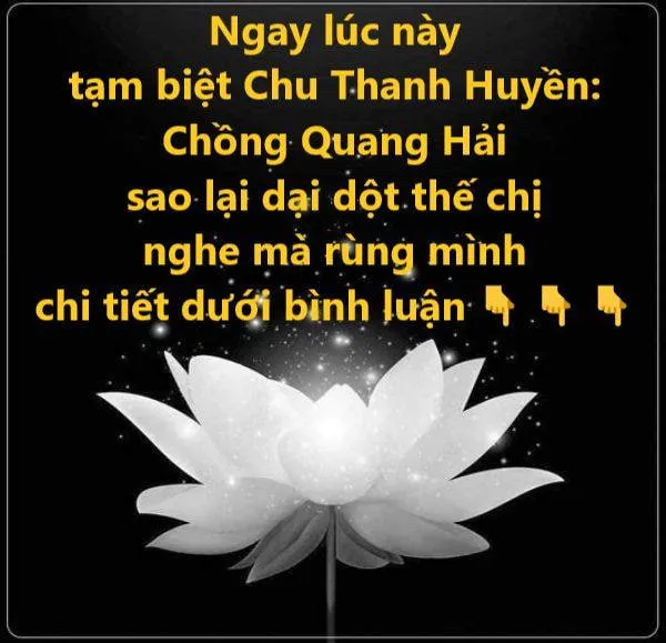 Chào tạm biệt Chu Thanh Huyền: Chồng Quang Hải