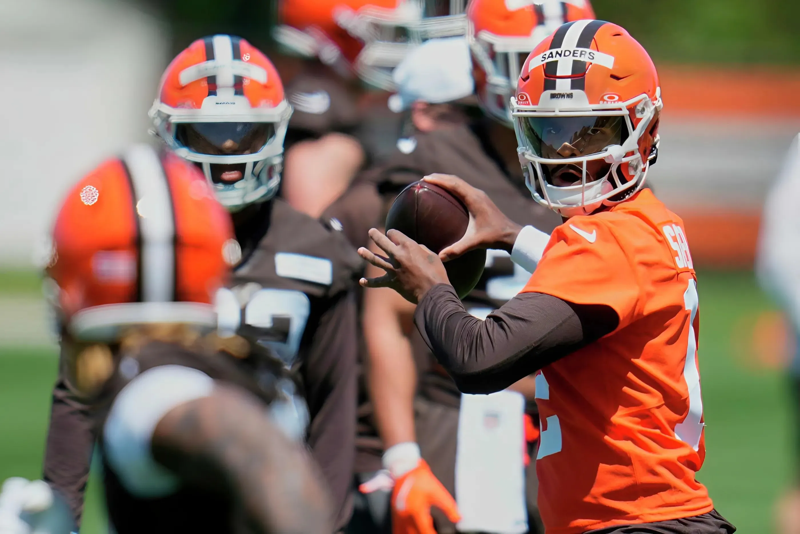 Browns Put Shedeur Sanders on Notice During Rookie Minicamp