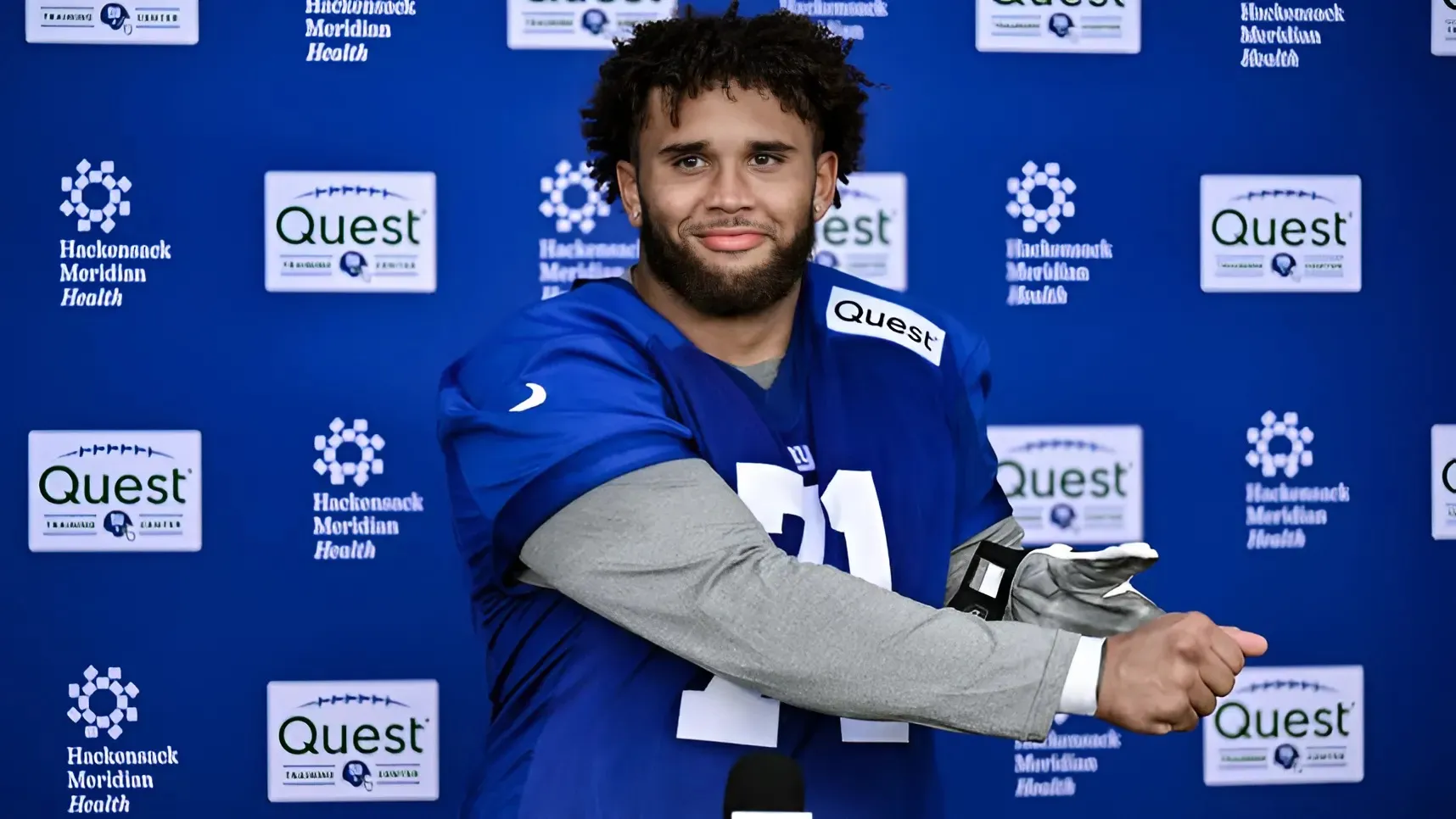 Giants’ rookie offensive lineman doesn’t know what position he will play yet
