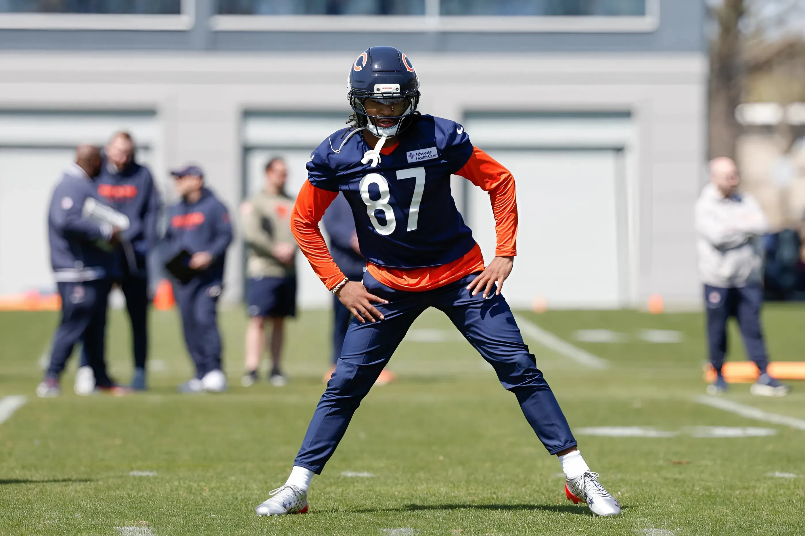 Bears’ Luther Burden III gets murky update after injury scare during rookie minicamp
