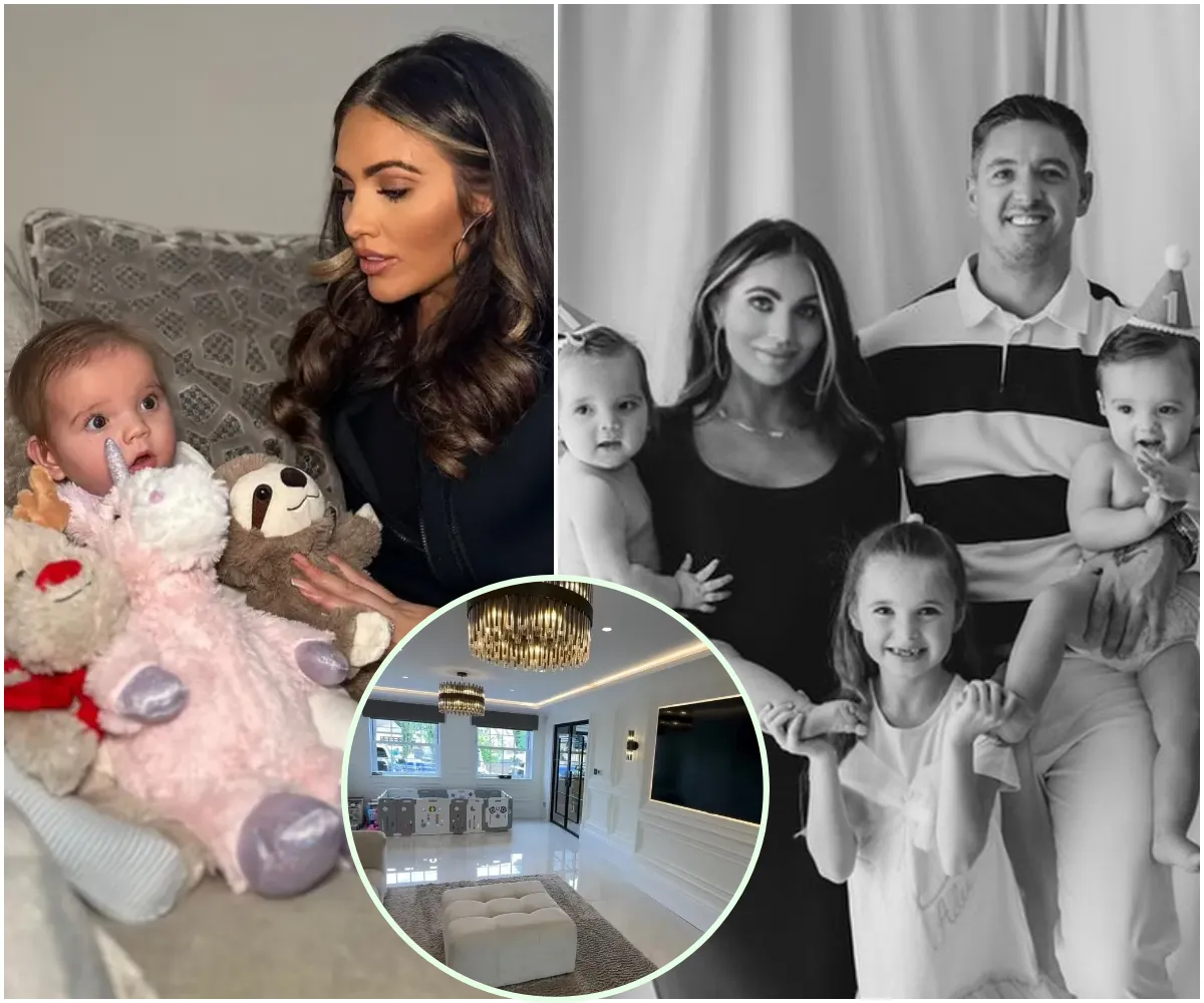 Amy Childs ‘mum shamed’ as she shows off kids’ new playroom with worrying detail - suong