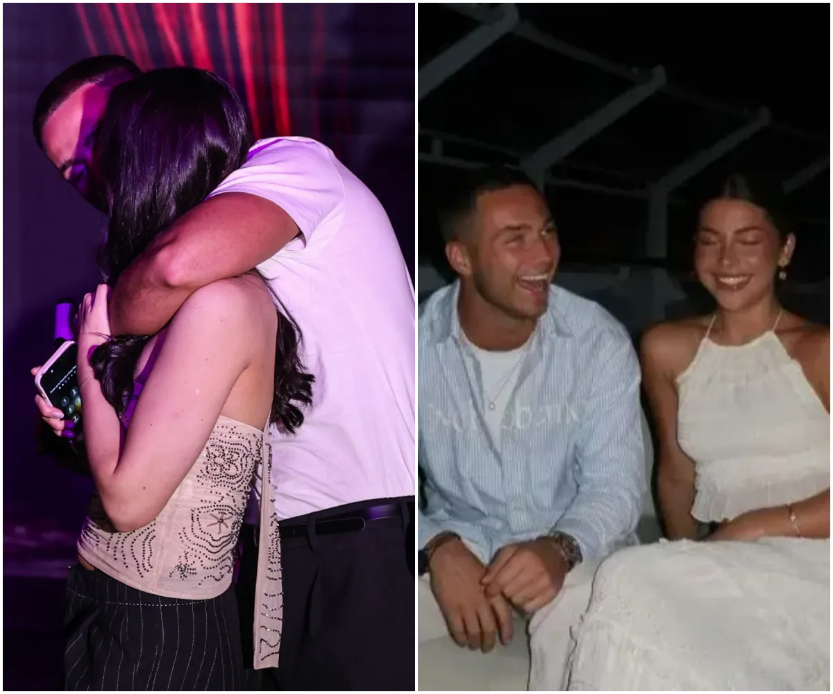 Love Island’s Ron Hall looks smitten as he cosies up to stunning girlfriend Lydia on London night out - suong
