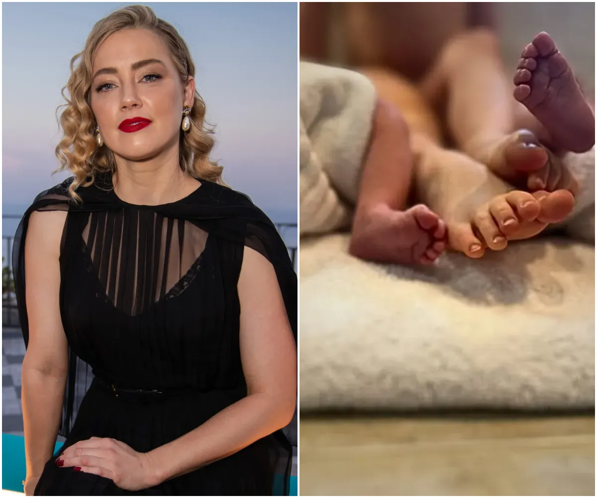 Amber Heard welcomes twins! Star, 39, announces arrival of daughter and son (and reveals their unusual names) - suong