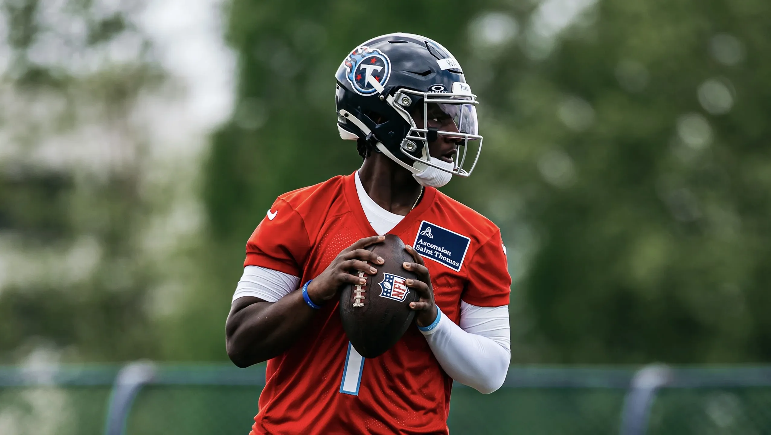 Titans’ Brian Callahan reveals Cam Ward plan for rookie minicamp