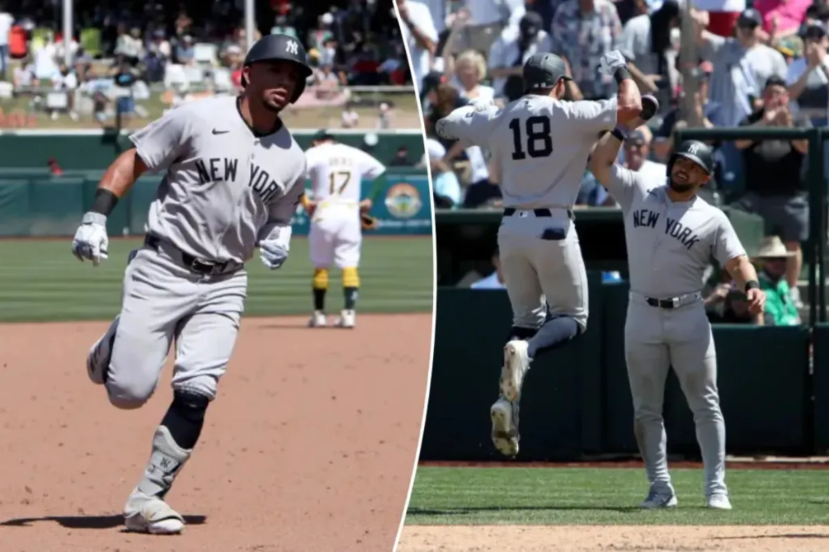 Oswald Peraza belts homer with future roster spot in doubt: ‘special moment’