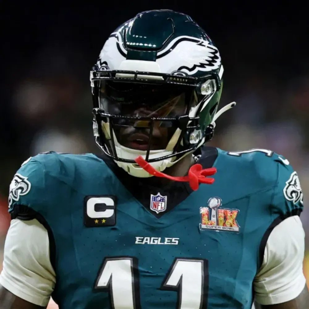 AJ Brown Wants to Be an Eagle for Life After Philly’s Iconic Super Bowl Win