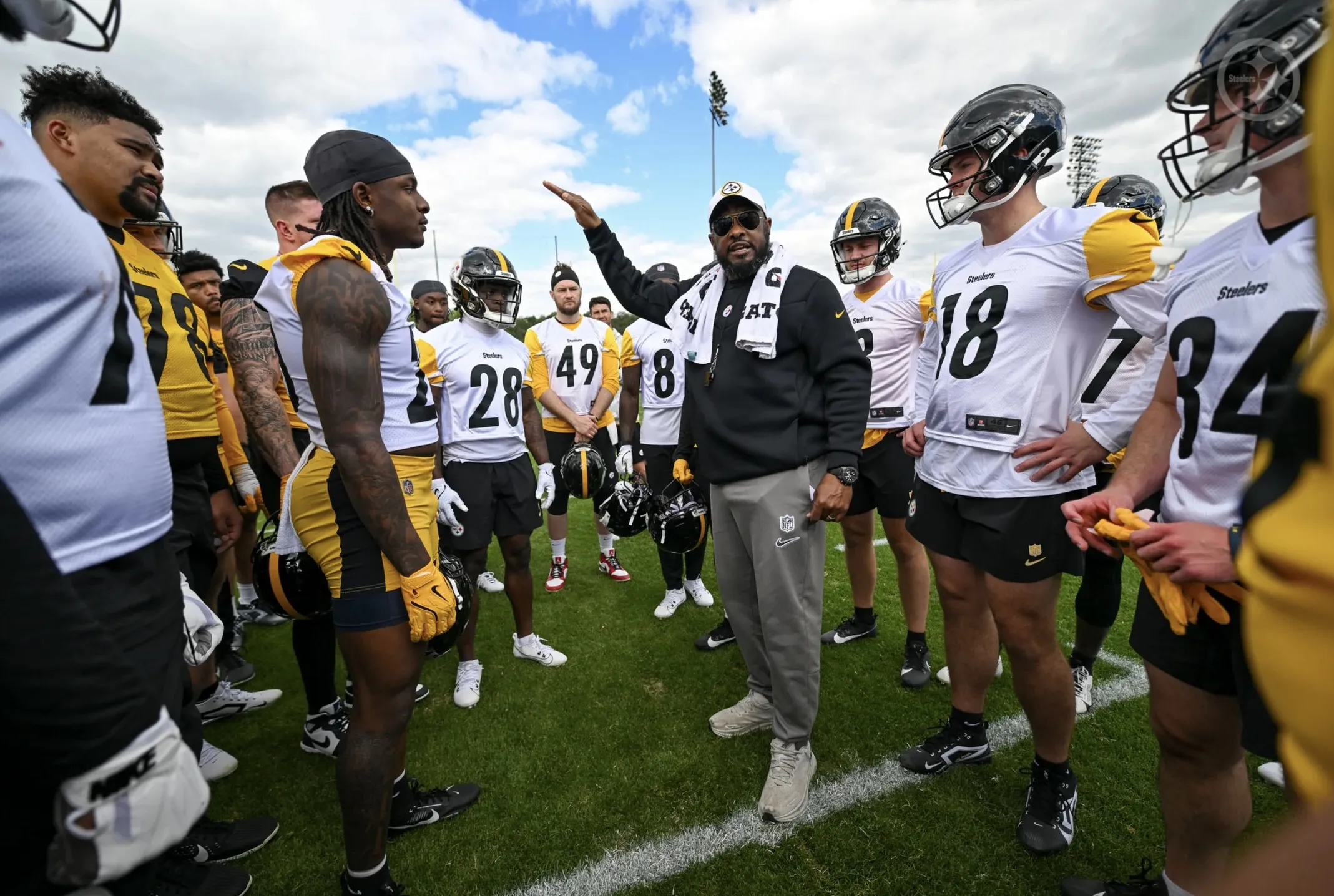 Mike Tomlin Sends Clear Message on QB Will Howard at Steelers Rookie Minicamp